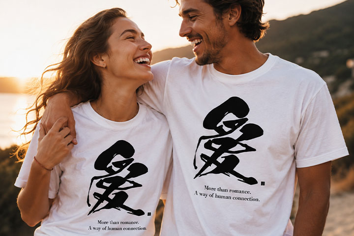 AI kanji T-shirt front